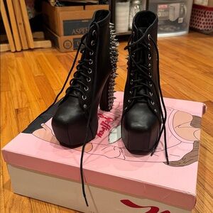 Jeffrey Campbell Litas w/Spiked Heels